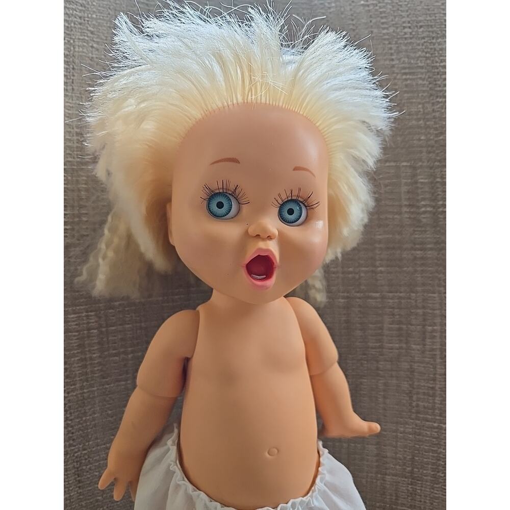1990 Vintage Galoob 13” - So Surprised Suzie - Baby Face Doll - Nice!